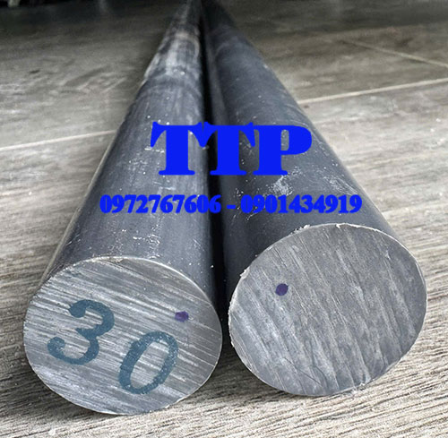 Cây nhựa PVC màu xám ghi phi 30