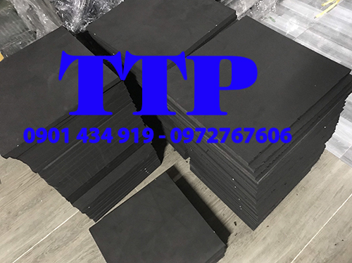 Tấm mút xốp eva đen 10mm 15mm 20mm bế hộp định hình